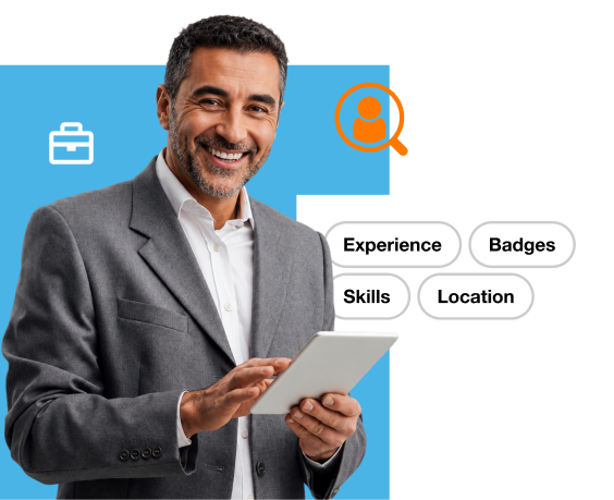 Recruteur recherchant des talents ODC